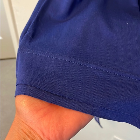 NWOT Free People Royal Blue Boho Dress Sz M - Picture 10 of 12